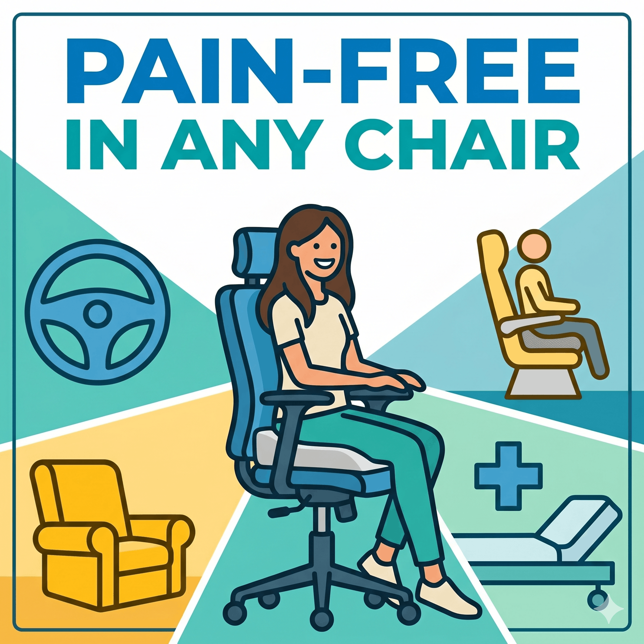 "Pain-Free in Any Chair" E-Book
